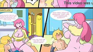 i watch princess bubblegum fuck fin in science experiment with big cocks.