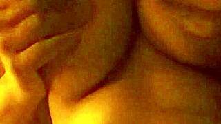 Horny Slut Masturbates and Cums Hard