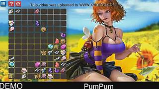 in this fantasy anime hentai game, the story revolves around pumpum adventures