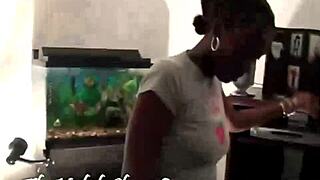 hood bitch getting fucked by gangbangers in this reality scene