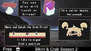 Bikini and crab adventures in season 2
