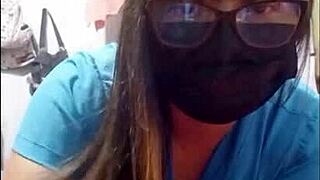 Older Latina claims she's ready for porn! Big tits and tight vagina?