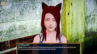 i explore my new family in this erotic cartoon game part 435