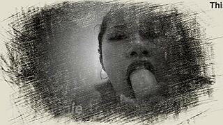 i watched this asian slut do sloppy deepthroat with saliva and gagging in pov, it was so choking fetish