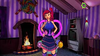 Zuzu The Bitch From The Game In Anime Hentai Style