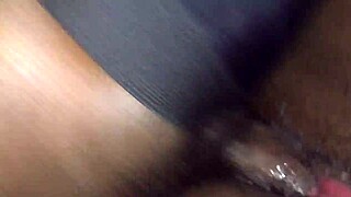 Man, banging my ebony girl till she squirts all over the place. Can't get enough of that wet action!