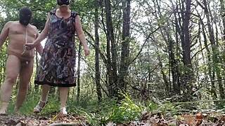 With Ebed on June 7, 2023, in an outdoor setting exploring nature