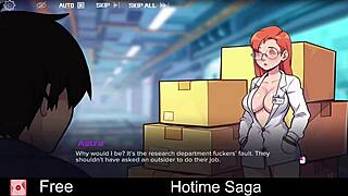 Hotime saga unfolds in an erotic dating game adventure
