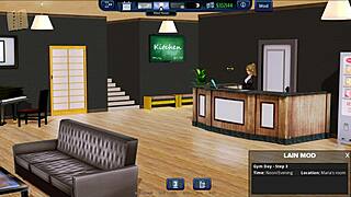 I explore the harem hotel with curvy girls