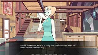 Pearls Sits on Cake's Gem