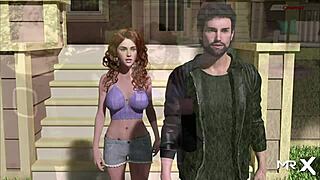 Pine Falls - TAKE ME FROM BEHIND in this uncensored hentai scene!