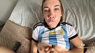 argentina vero buffone cums as her stepbrother licks her vagina in taboo scene