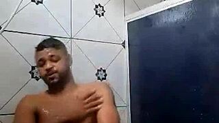 Gay sex scene unfolds casually in everyday narrative.