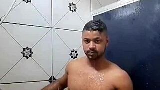 Gay sex scene unfolds casually in everyday narrative.