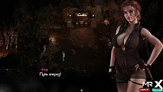 In Treasure of Nadia, this babe lets you feel her soft boobs in anime hentai style