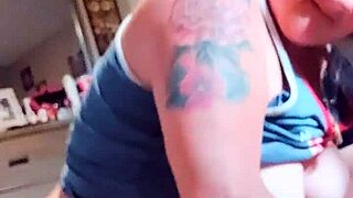 trailer park milf straddles & rides huge bbc hard!