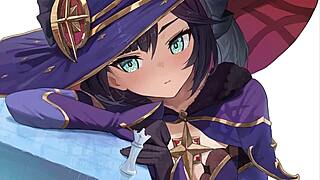 Mona commands you to cum on her feet!