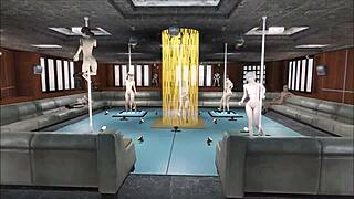 fallout 4 pole dance animation is pure sexy chaos