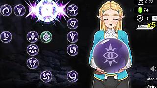 Zelda in Spirit Orbs: Hot Hentai Game Action Part 1
