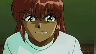 Mahoko loses her virginity in hentai.