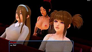 harem hotel part 11 gameplay with anal fucking