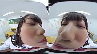 Japanese Schoolgirl Confesses in Classroom, Obeys Wild Commands for Senpai's Love!