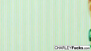 I wacth Charley rip her outfit and spred her big tits