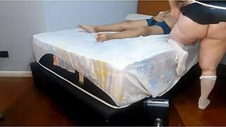 Evil latina student dares you to face her slutty ways!