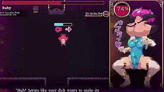 Mage kanade explores futanari dungeon with contrasting sex scenes