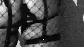 Hotwife dancing in Halloween costume for fun