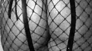 Hotwife dancing in Halloween costume for fun