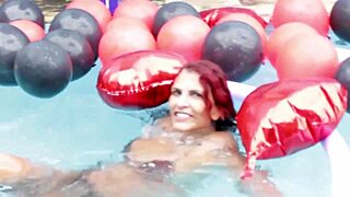 Melissa Devassa In Wild Swing Party Doggy On Beach And Pool!