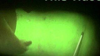 Jerking off in the home bathroom