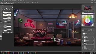 picarto stream by darkcookie featuring summertime saga in 720p from november 16 2023