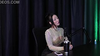 Debora andrade in sheer red submissive fetish.