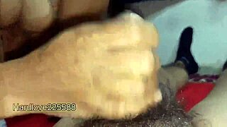 hanging out with boyfriend at home