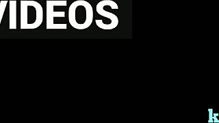 Is the young wife riding her husband wet and wild?