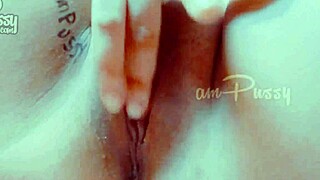 watch me finger and rub my shaved pussy close up, amateur girlfriend style?