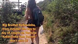 Big Kellenzinha's daily life with partner on YouTube