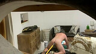 i am the peeping tom watching fucking