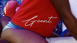 Early morning sex with girlfriend, clothes ripped for wet pussy.