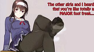 anime feet jerk off challenge 3?