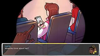 Tracer Offers Uncensored Oral In This Academy Parody