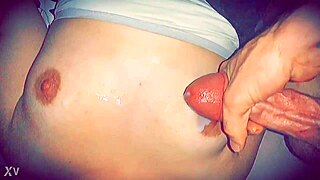 He captured his girlfriend’s slow motion cumshot with intense detail