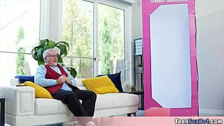 Horny Old Dude Rides Lifelike Sexrobot for First Time