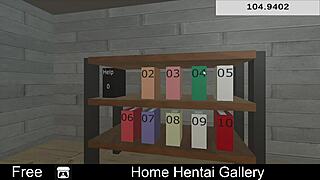Home hentai gallery with erotic shoes