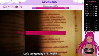 Vtuber Lewdneko Plays Evenicle Part 1 With Intense Creampie Scenes