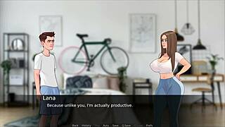 Pornstar Sucks Cock In Lust Legacy Hentai Game