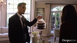 What’s hotter than a naughty brunette spanked and dominated deep?