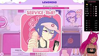 Vtuber Lewdneko Plays Femboy Burgers With Anal Assfucking